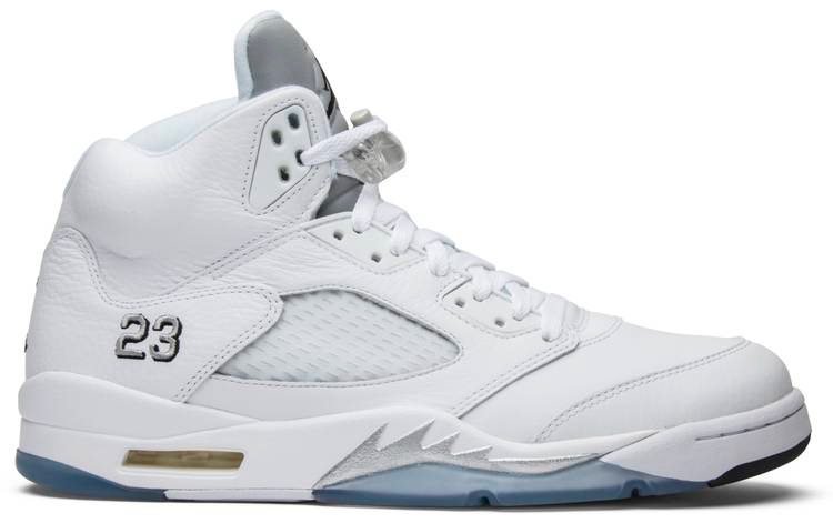 Air Jordan 5 Retro Metallic White 2015 136027-130